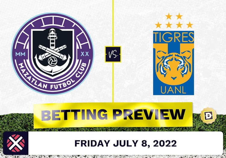 Mazatlan vs. Tigres UANL Prediction and Odds - Jul 8, 2022