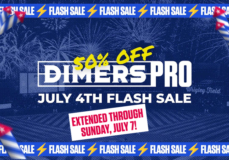 JULY 4 FLASH SALE: 50% Off Dimers Pro - EXTENDED UNTIL SUNDAY