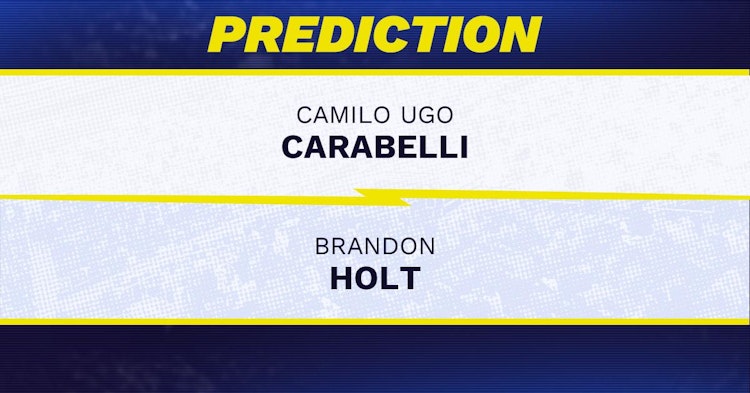 Camilo Ugo Carabelli vs Brandon Holt Tennis Prediction.