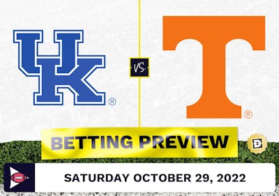 Kentucky vs. Tennessee CFB Prediction and Odds - Oct 29, 2022