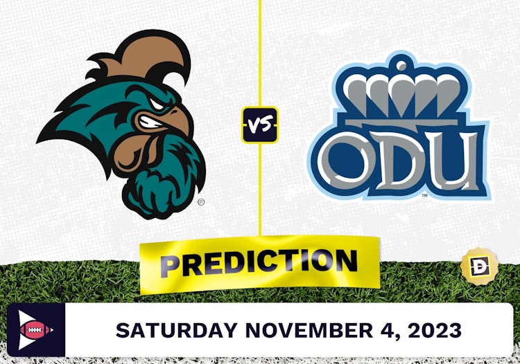 Coastal Carolina vs. Old Dominion CFB Prediction and Odds - November 4, 2023