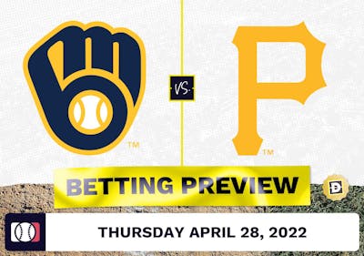 Brewers vs. Pirates Prediction and Odds - Apr 28, 2022