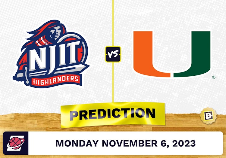 N.J.I.T. vs. Miami (FL) Basketball Prediction - November 6, 2023