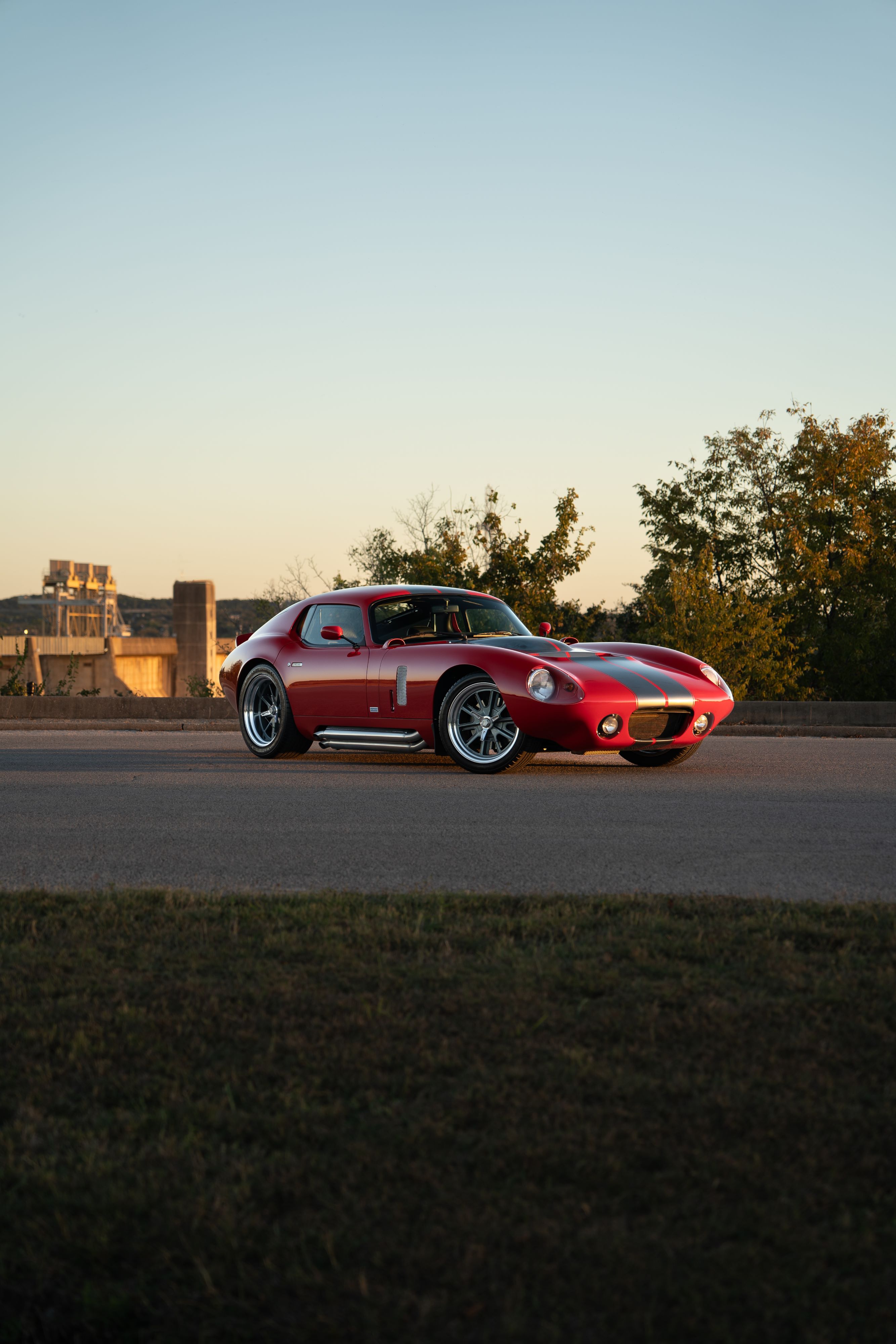 1965 Superformance Shelby Daytona CSX9114 in Monza Red.