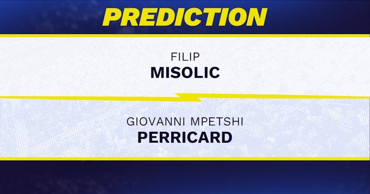 Filip Misolic vs Giovanni Mpetshi Perricard Tennis Prediction.