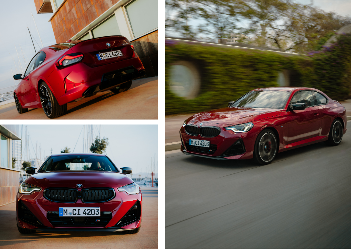 Das Exterior des BMW 2er Coupé