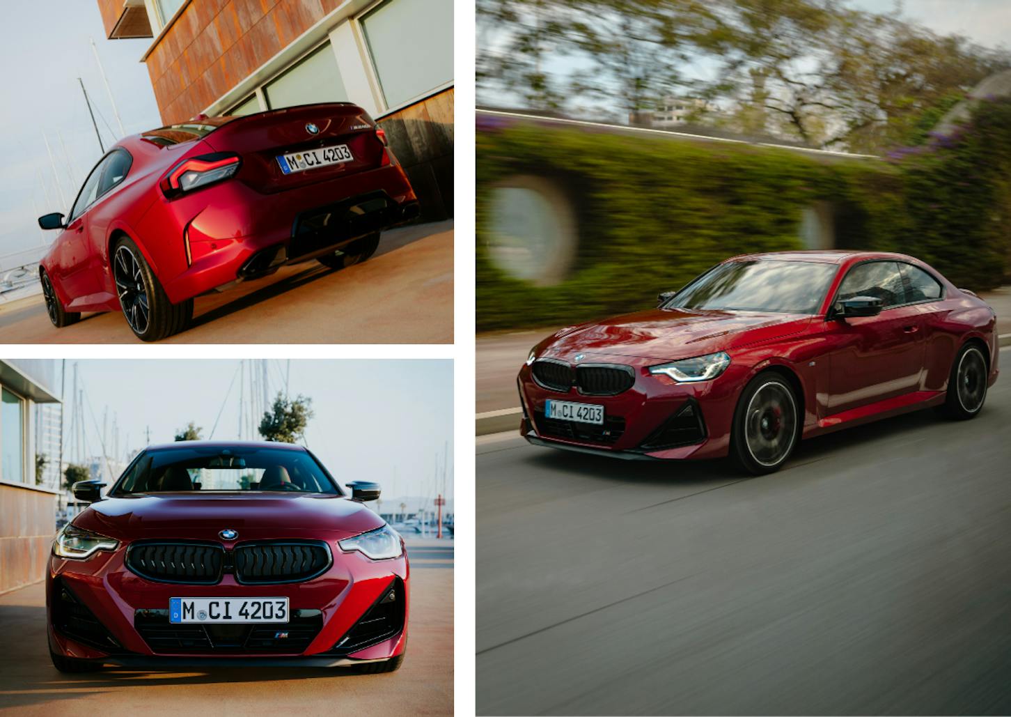 Das Exterior des BMW 2er Coupé