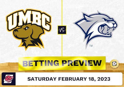 UMBC vs. New Hampshire CBB Prediction and Odds - Feb 18, 2023