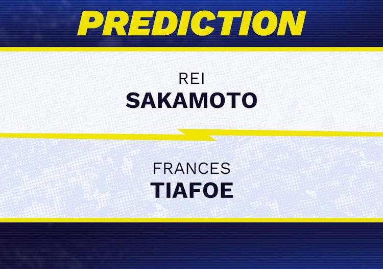 Rei Sakamoto vs Frances Tiafoe Tennis Prediction.