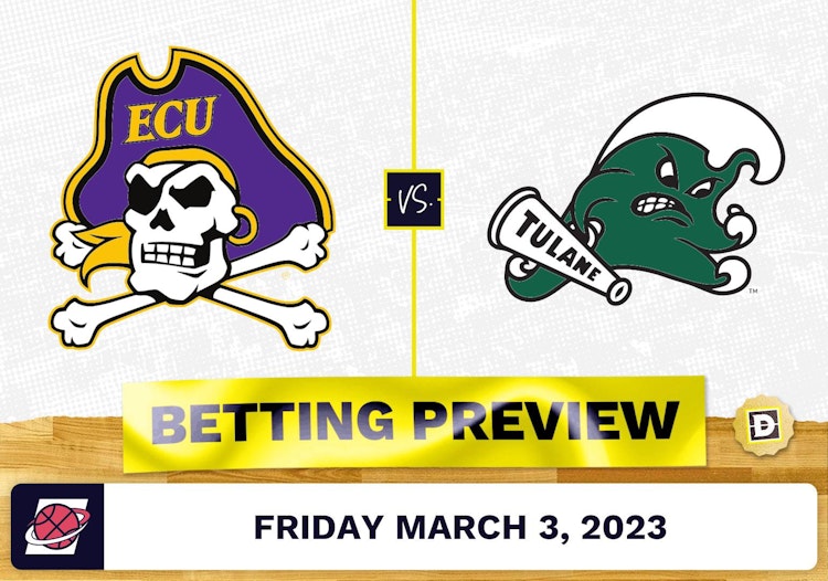 East Carolina vs. Tulane CBB Prediction and Odds - Mar 3, 2023
