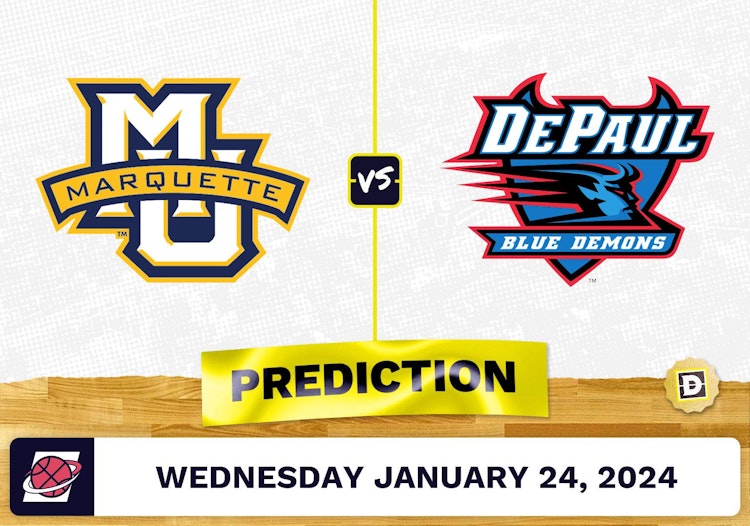 Marquette vs. DePaul Prediction, Odds, College Basketball Picks [1/24/2024]