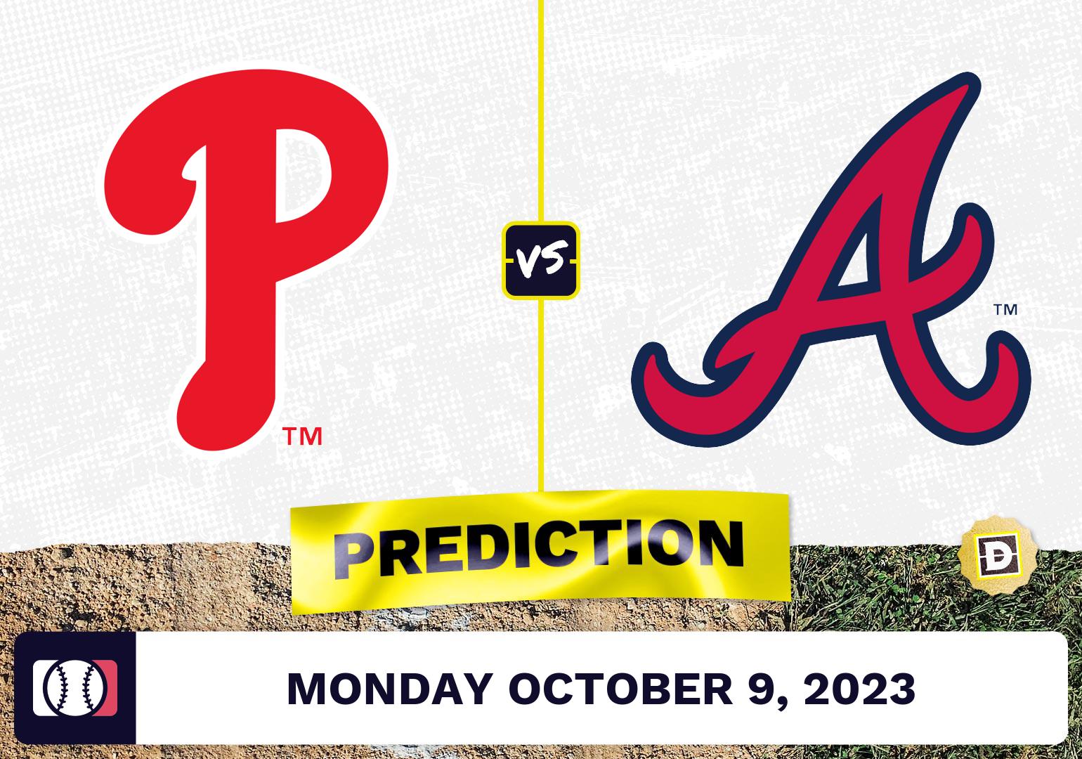 Phillies vs. Braves Game 2 Prediction for MLB Monday [10/9/2023]