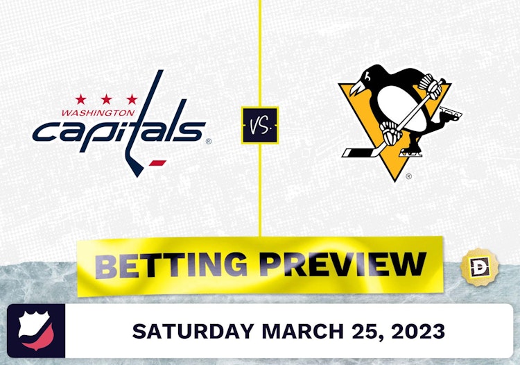 Capitals vs. Penguins Prediction and Odds - Mar 25, 2023