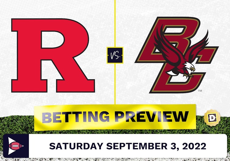 Rutgers vs. Boston College CFB Prediction and Odds - Sep 3, 2022