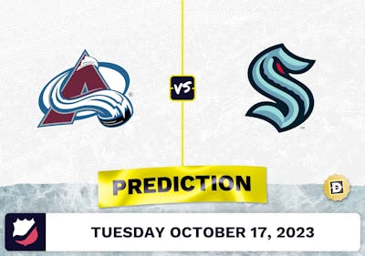 Avalanche vs. Kraken Prediction and Odds - October 17, 2023