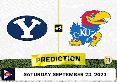 Brigham Young vs. Kansas CFB Prediction and Odds - September 23, 2023