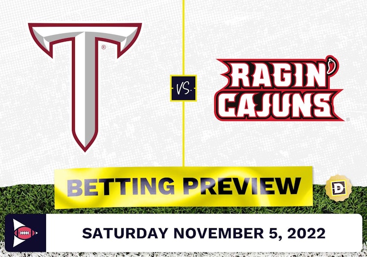 Troy State vs. Louisiana-Lafayette CFB Prediction and Odds - Nov 5, 2022