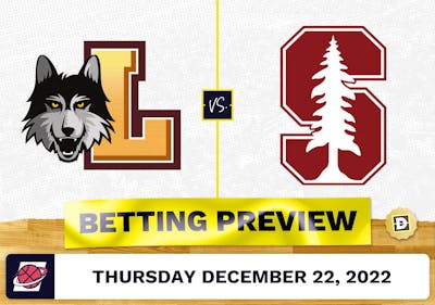 Loyola Chicago vs. Stanford CBB Prediction and Odds - Dec 22, 2022