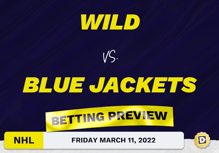 Wild vs. Blue Jackets Predictions and Odds - Mar 11, 2022