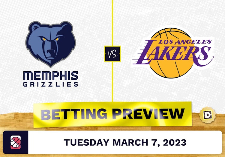 Grizzlies vs. Lakers Prediction and Odds - Mar 7, 2023