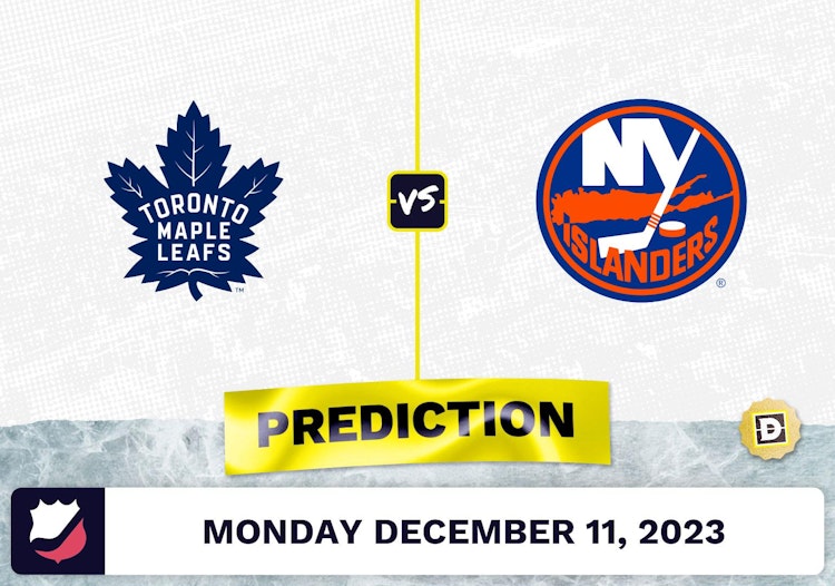 Toronto Maple Leafs vs. NY Islanders: Prediction, Odds, Picks for NHL Monday [12/11/2023]