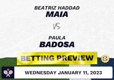 Beatriz Haddad Maia vs. Paula Badosa Predictions - Jan 11, 2023