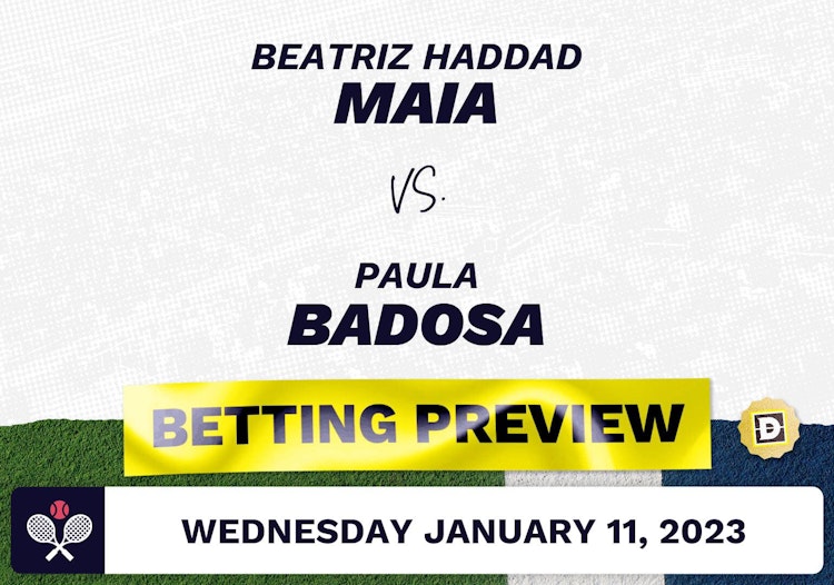 Beatriz Haddad Maia vs. Paula Badosa Predictions - Jan 11, 2023