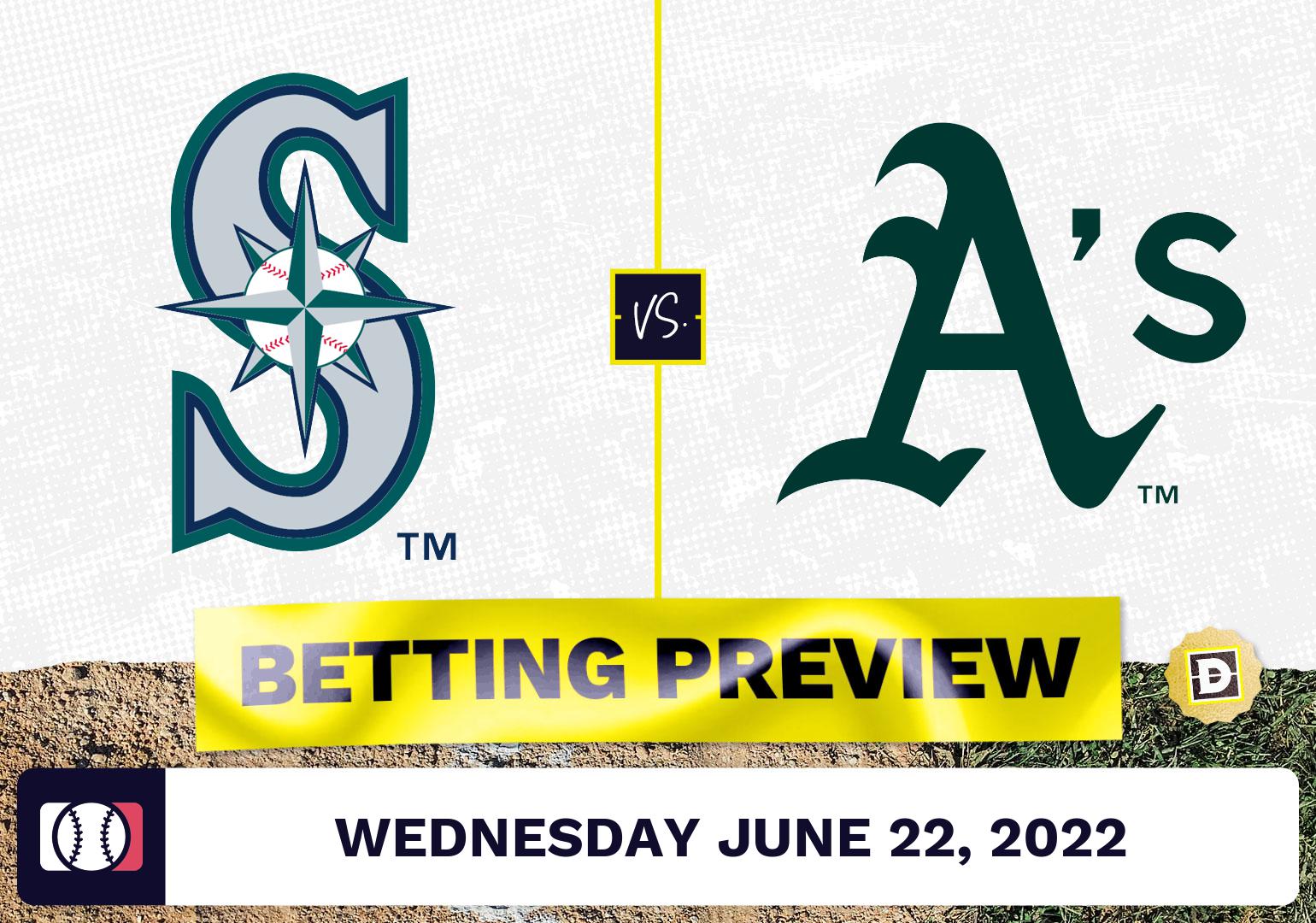 Mariners vs. Athletics Prediction and Odds - Jun 22, 2022