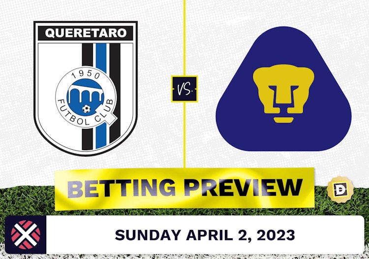 Queretaro vs. Pumas UNAM Prediction and Odds - Apr 2, 2023