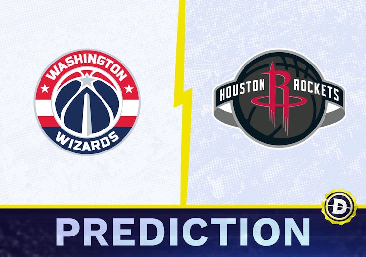 Washington Wizards vs. Houston Rockets Prediction, Odds, NBA Picks [3/14/2024]