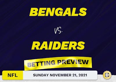 Bengals vs. Raiders Predictions and Odds - Nov 21, 2021