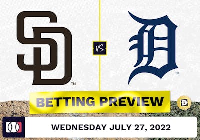 Padres vs. Tigers Prediction and Odds - Jul 27, 2022