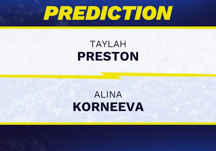 Taylah Preston takes on Alina Korneeva in WTA Seoul action.