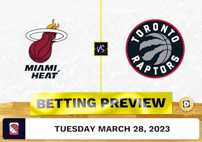 Heat vs. Raptors Prediction and Odds - Mar 28, 2023