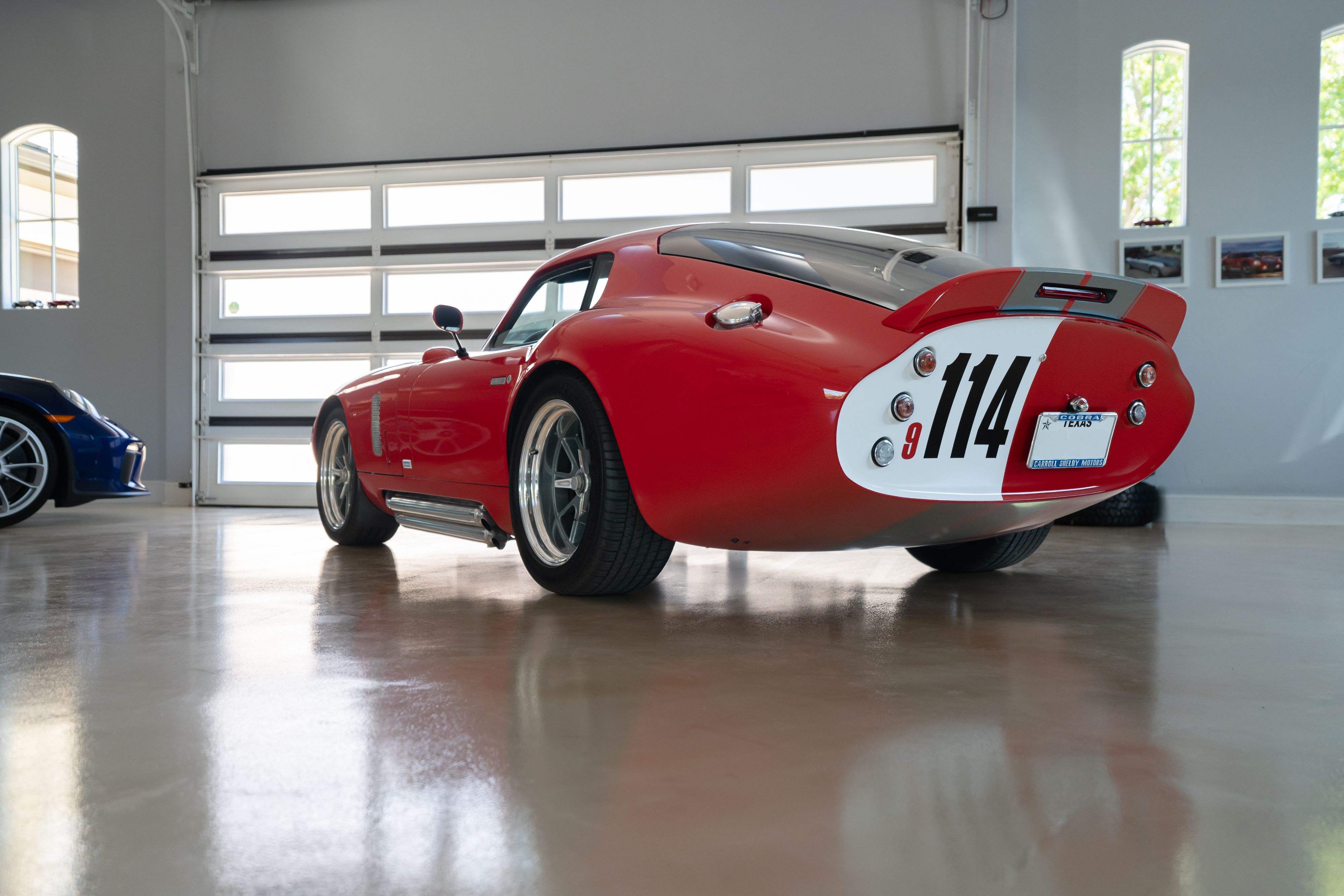 1965 Superformance Shelby Daytona CSX9114 in Monza Red.