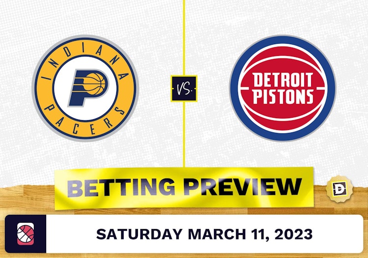 Pacers vs. Pistons Prediction and Odds - Mar 11, 2023