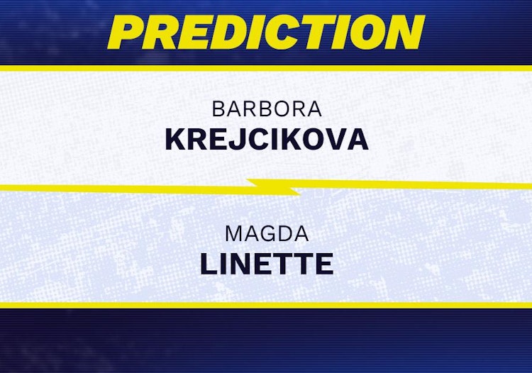 Barbora Krejcikova vs Magda Linette Tennis Prediction.
