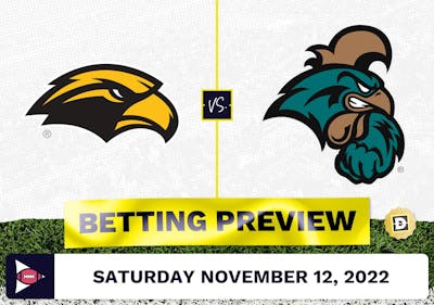 Southern Miss vs. Coastal Carolina CFB Prediction and Odds - Nov 12, 2022
