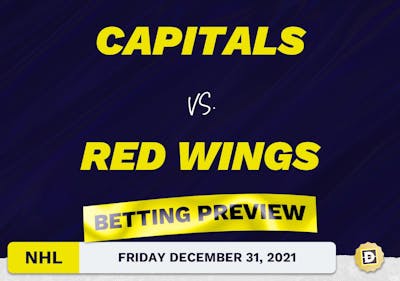 Capitals vs. Red Wings Predictions and Odds - Dec 31, 2021