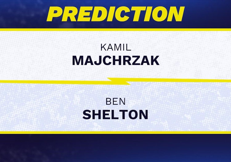 Kamil Majchrzak vs Ben Shelton Tennis Prediction.