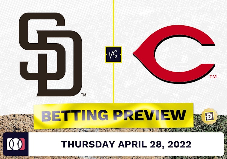 Padres vs. Reds Prediction and Odds - Apr 28, 2022