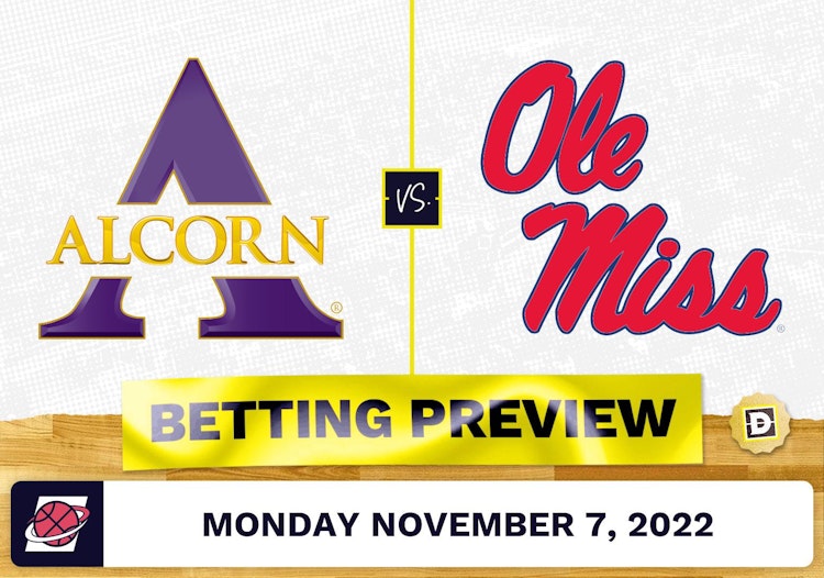 Alcorn State vs. Ole Miss CBB Prediction and Odds - Nov 7, 2022