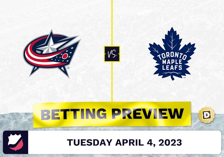 Blue Jackets vs. Maple Leafs Prediction and Odds - Apr 4, 2023