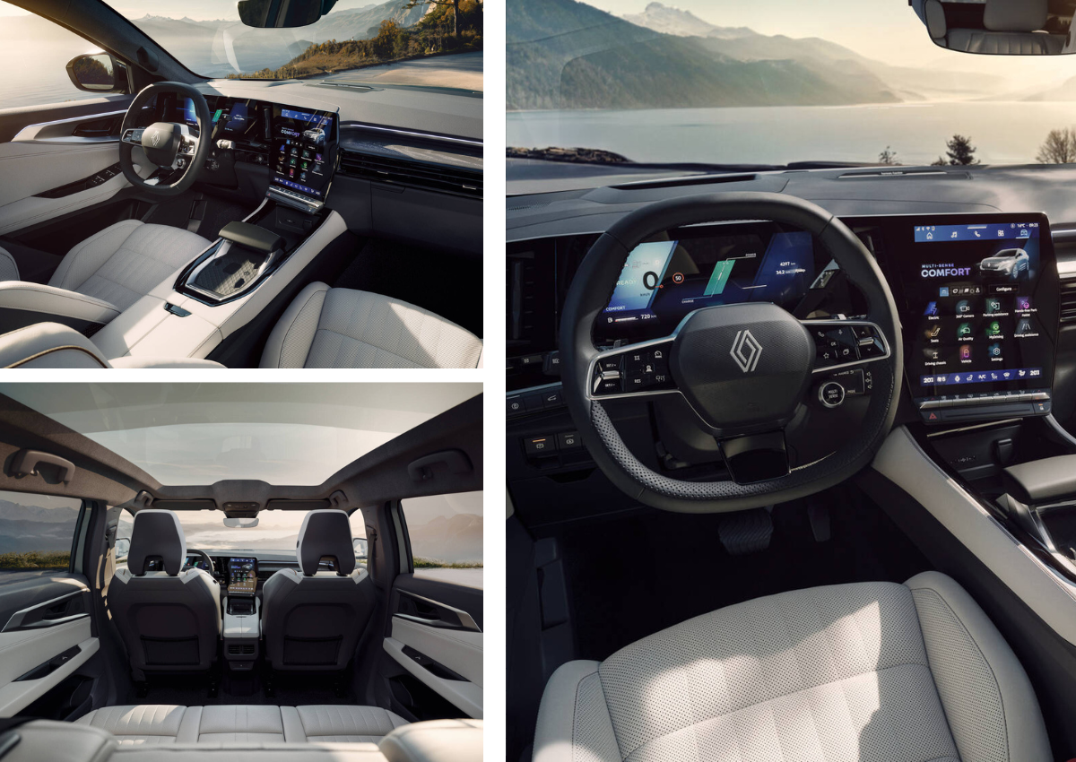 Das Interieur des Renault Espace