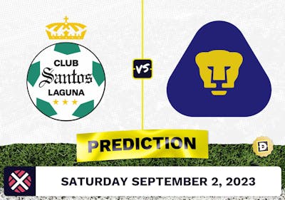 Santos Laguna vs. Pumas UNAM Prediction and Odds - September 2, 2023