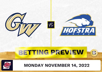 George Washington vs. Hofstra CBB Prediction and Odds - Nov 14, 2022