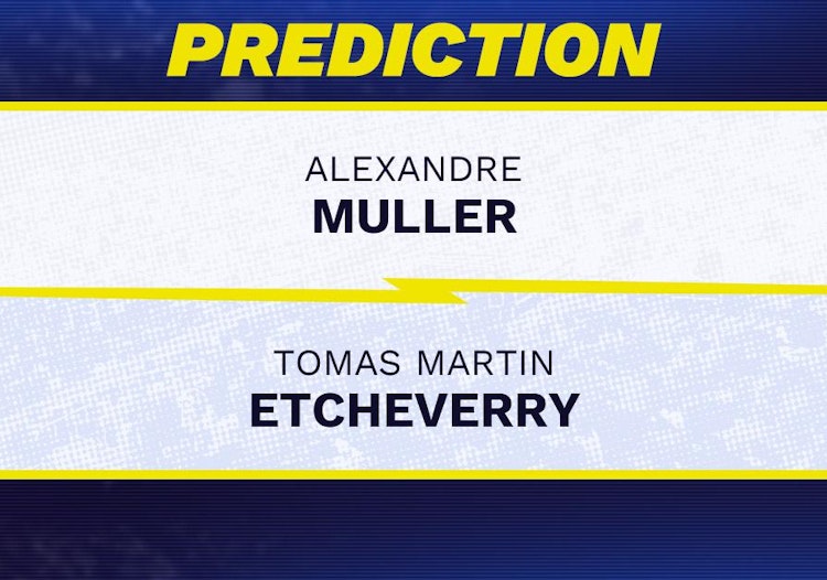 Alexandre Muller vs Tomas Etcheverry Tennis Prediction.