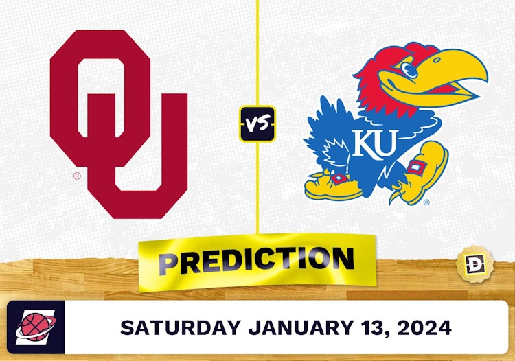 Oklahoma vs. Kansas Prediction, Odds, College Basketball Picks [1/13/2024]