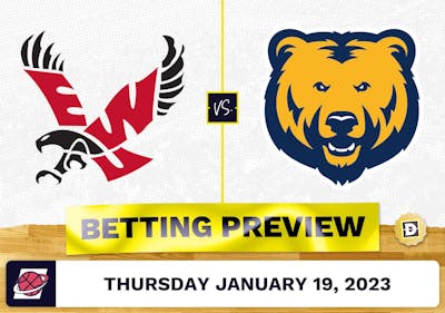 Eastern Washington vs. Northern Colorado CBB Prediction and Odds - Jan 19, 2023