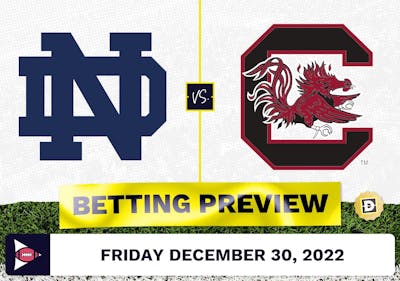 Notre Dame vs. South Carolina CFB Prediction and Odds - Dec 30, 2022